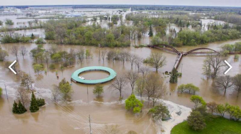 Гретхен Уитмер - ЧП в Мичигане: прорвало плотины, 10 тысяч человек пришлось эвакуировать - usa.one - штат Мичиган