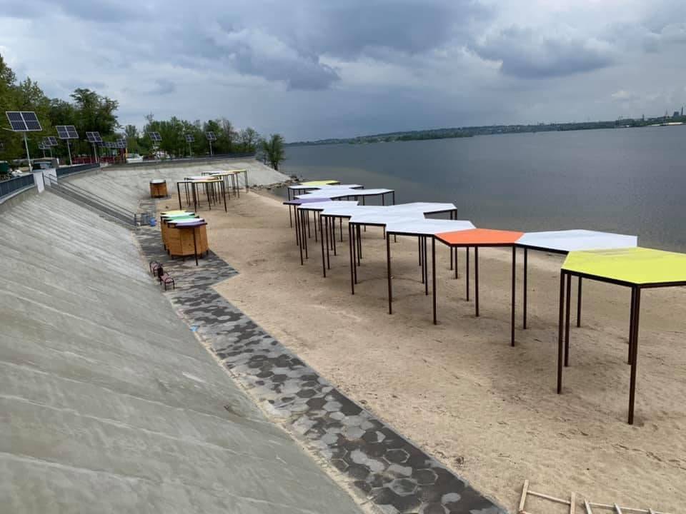 В Запорожье через 2 недели откроют обновленный Правобережный пляж (ФОТО) - inform.zp.ua - Запорожье