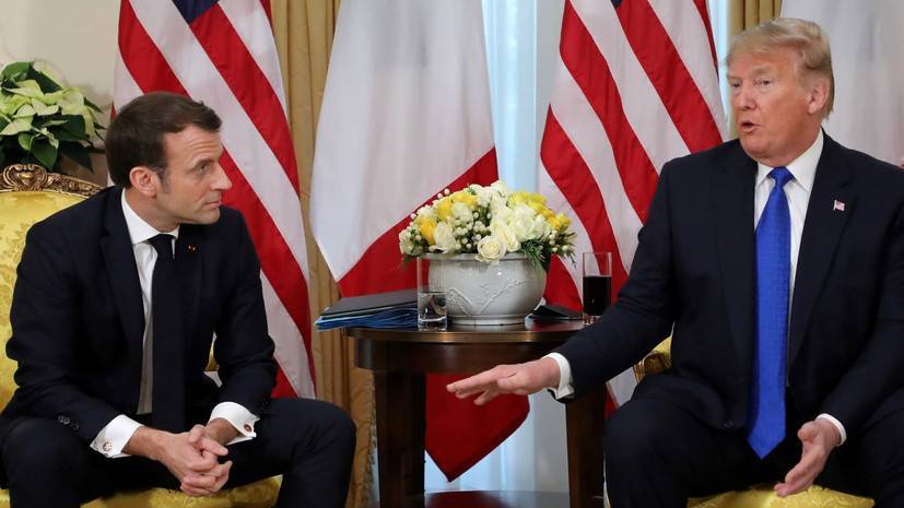 Дональд Трамп - Дир Джадд - Трамп обсудил по телефону с Макроном проведение саммита G7 - russian.rt.com - Франция - Сша