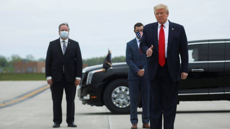 Дональд Трамп - Трамп посетил завод Ford в Мичигане – вновь без защитной маски - golos-ameriki.ru - штат Мичиган