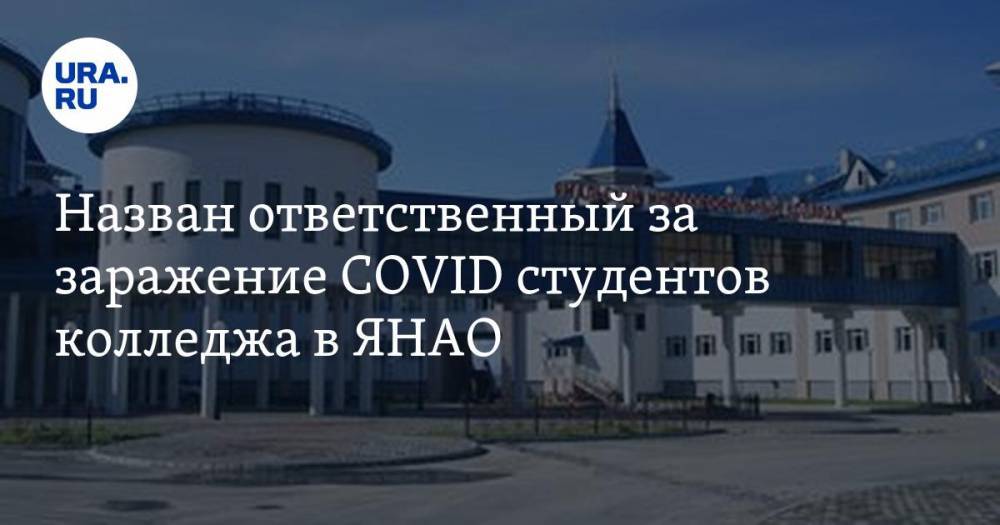 Назван ответственный за заражение COVID студентов колледжа в ЯНАО - ura.news - округ Янао