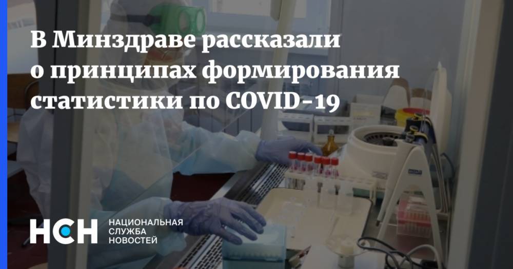 В Минздраве рассказали о принципах формирования статистики по COVID-19 - nsn.fm - Россия