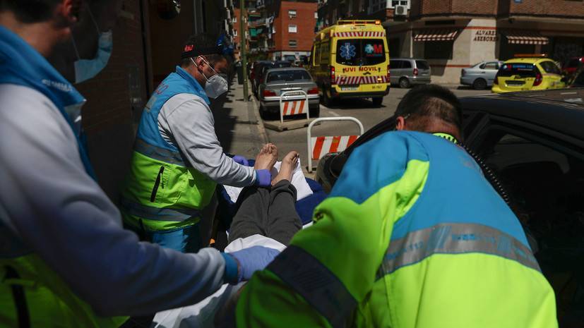 Хосе Луис Абалос - В Испании за сутки от коронавируса умерли 56 человек - russian.rt.com - Испания - Минздрав