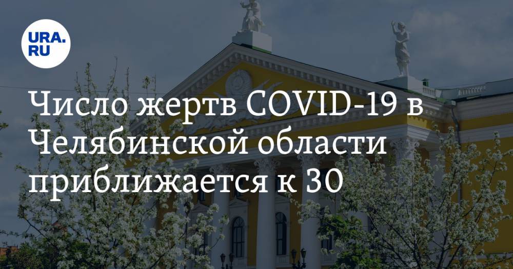 Число жертв COVID-19 в Челябинской области приближается к 30 - ura.news - Челябинская обл.