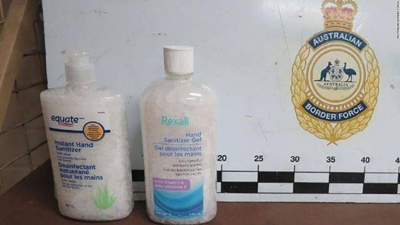 Наркоторговцы перевозят наркотики в бутылках от антисептика для рук - usa.one - Австралия
