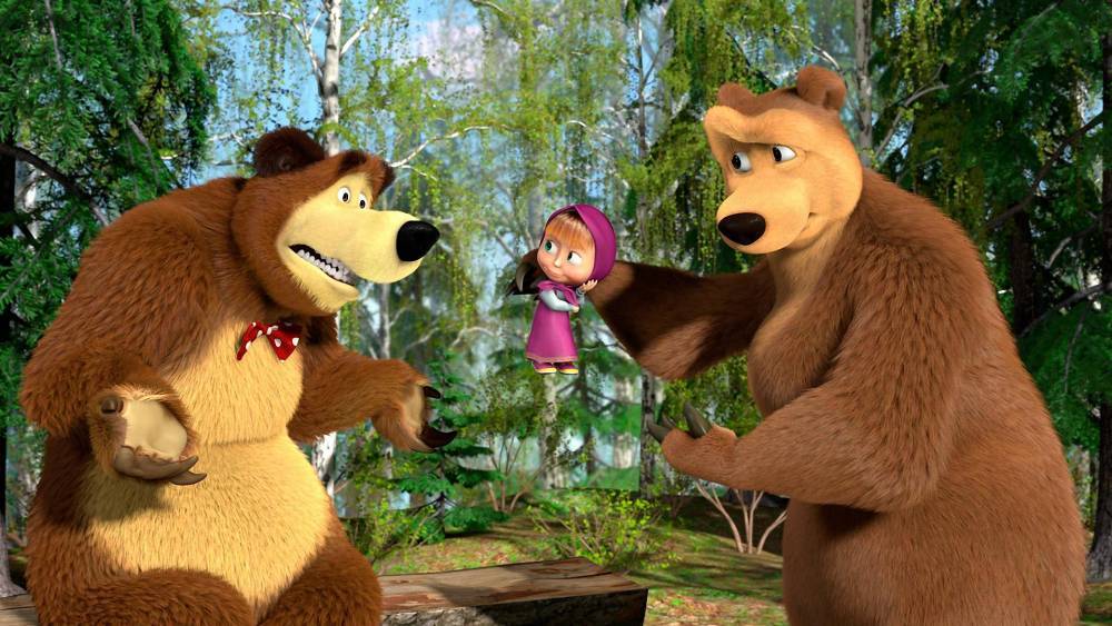 Мультсериал «Маша и Медведь» вошел в пятерку популярнейших в мире - vm.ru