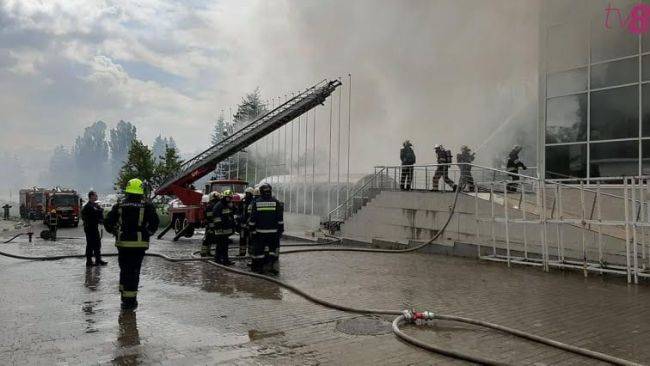 В Кишиневе произошел пожар рядом с коронавирусным госпиталем - eadaily.com - Кишинев