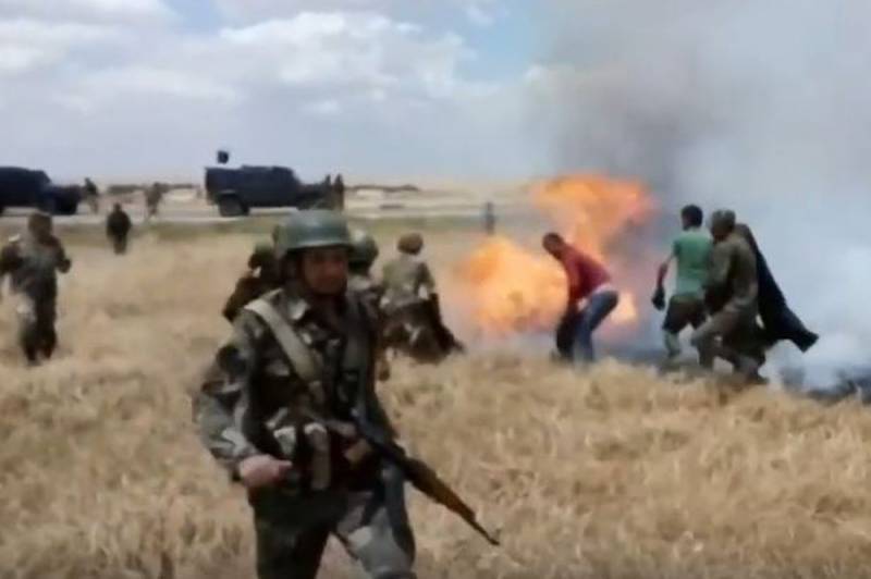 Американские военные целенаправленно поджигают урожай сирийцев - topcor.ru - Сирия - Сша - Вашингтон - Венесуэла