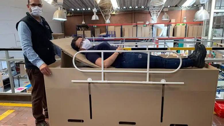 Ирина Зиганшина - Два в одном: в Колумбии создали картонную больничную койку-гроб - newizv.ru - Колумбия