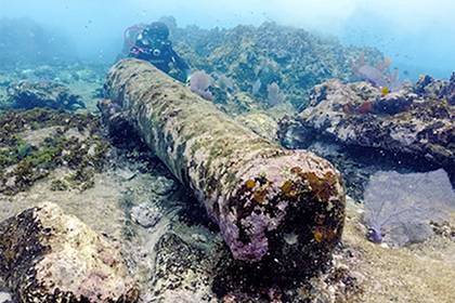 Рыбак случайно нашел затонувший сотни лет назад корабль - lenta.ru - Мексика
