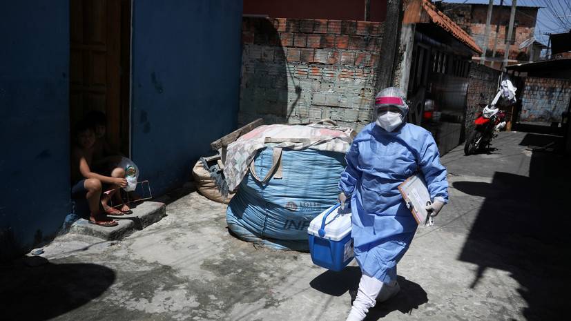 Дональд Трамп - За сутки в Бразилии более 1000 человек скончались от коронавируса - russian.rt.com - Сша - Бразилия - Минздрав