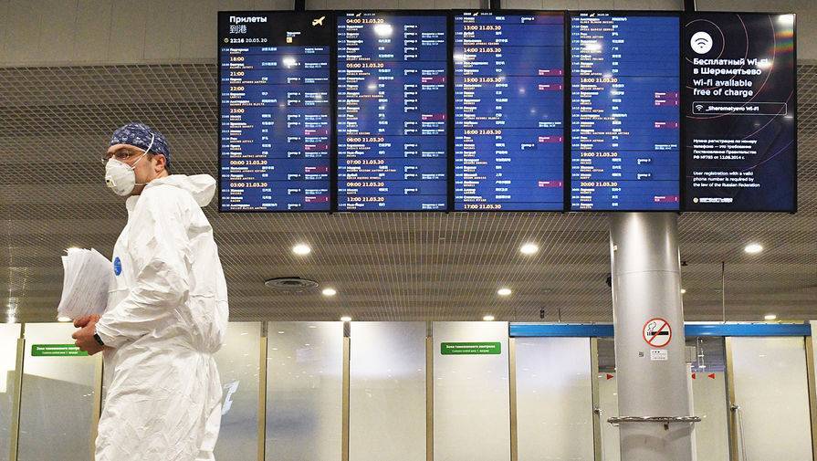 В московских аэропортах пассажиропоток в апреле упал на 95% - gazeta.ru