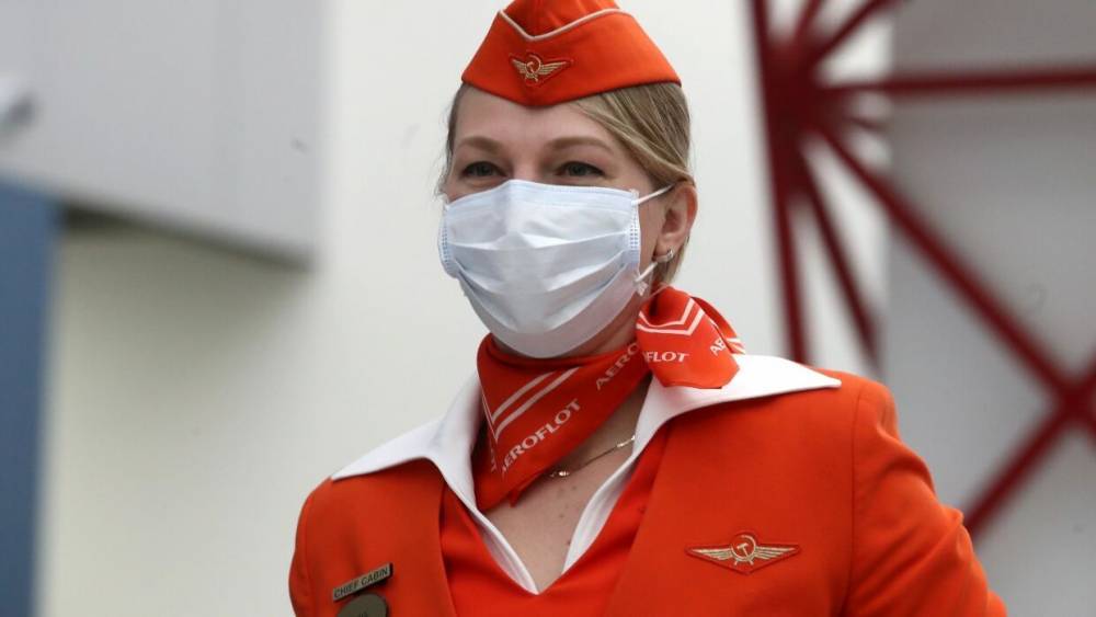«Аэрофлот» ввел запрет на перевозку пассажиров без масок и перчаток - riafan.ru - Москва