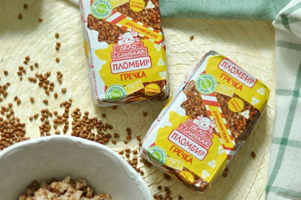 Мороженое со вкусом гречки начали производить в Новосибирске - vm.ru - Новосибирск