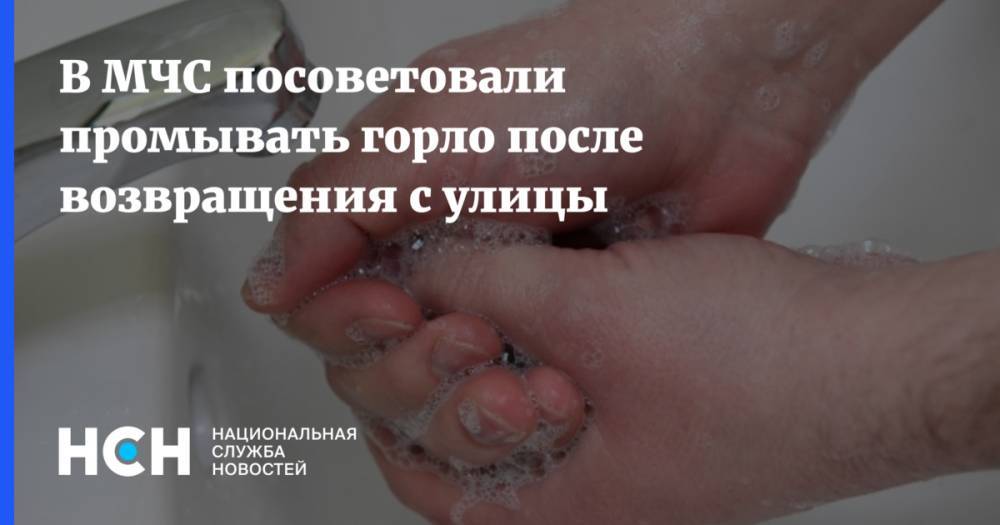 В МЧС посоветовали промывать горло после возвращения с улицы - nsn.fm - Россия