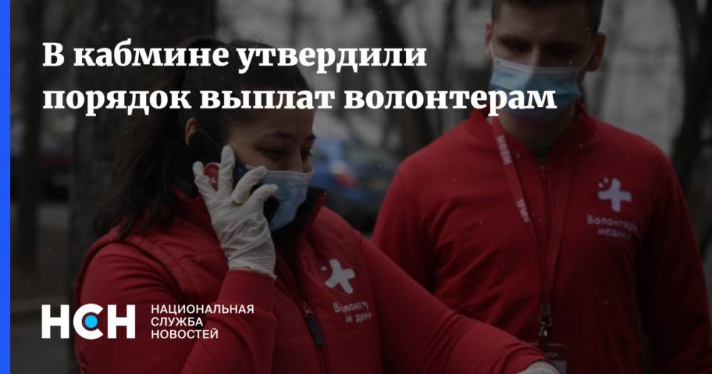 В кабмине утвердили порядок выплат волонтерам - nsn.fm - Россия