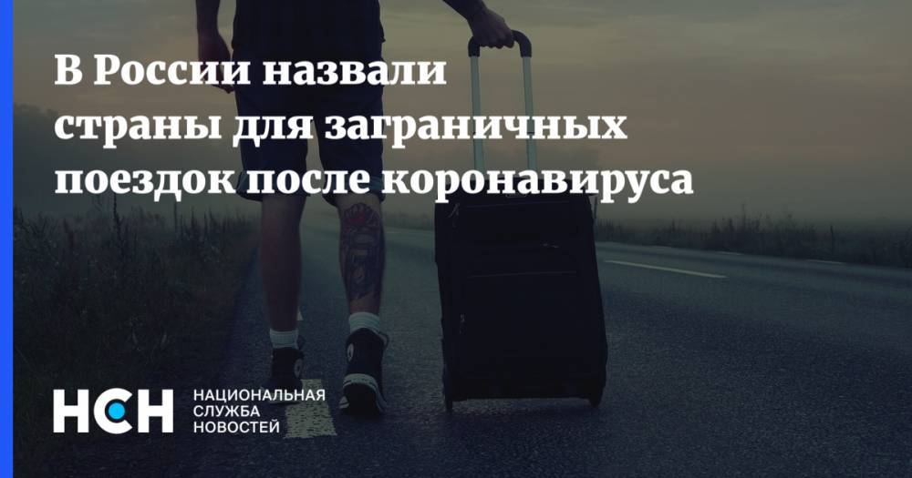 Дмитрий Абзалов - В России назвали страны для заграничных поездок после коронавируса - nsn.fm - Россия - Турция - Италия - Греция