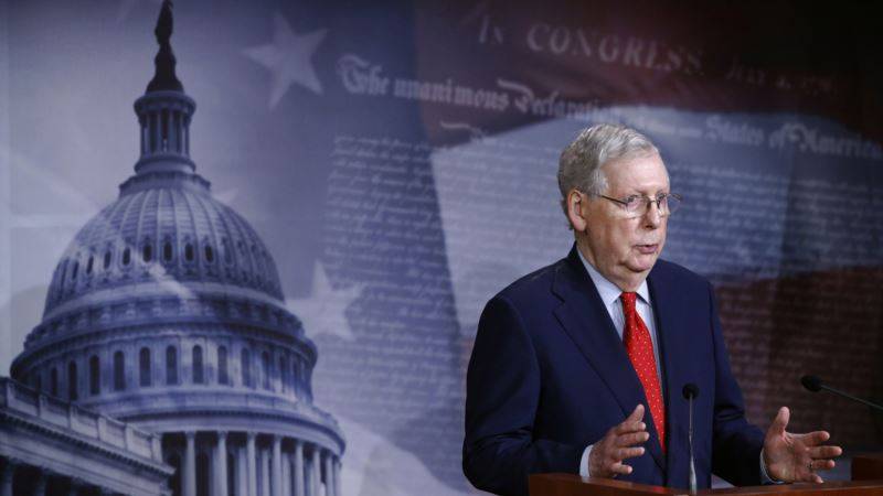 Сенат в понедельник обсуждает новые меры по борьбе с пандемией - golos-ameriki.ru - Вашингтон
