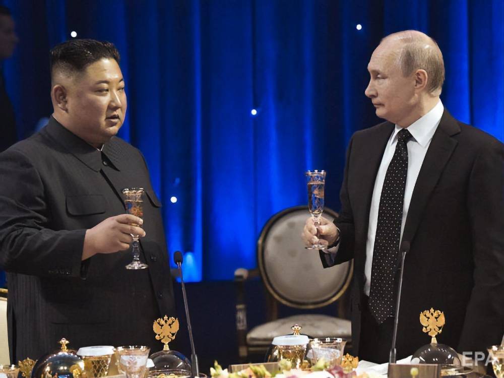 Владимир Путин - Ким Ченын - Путин наградил Ким Чен Ына медалью - gordonua.com - Россия - Кндр