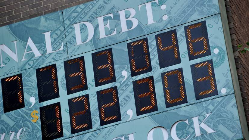 Треск бюджета: государственный долг США впервые достиг $25 трлн - russian.rt.com - Сша