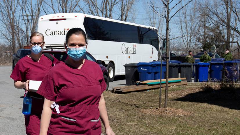 Число случаев коронавируса в Канаде почти достигло 65 тысяч - russian.rt.com - Россия - Канада
