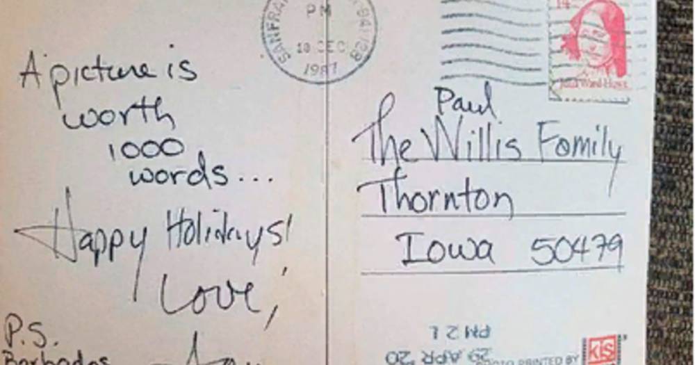 Мужчина получил открытку через 33 года после отправки - ren.tv - Сша - Сан-Франциско