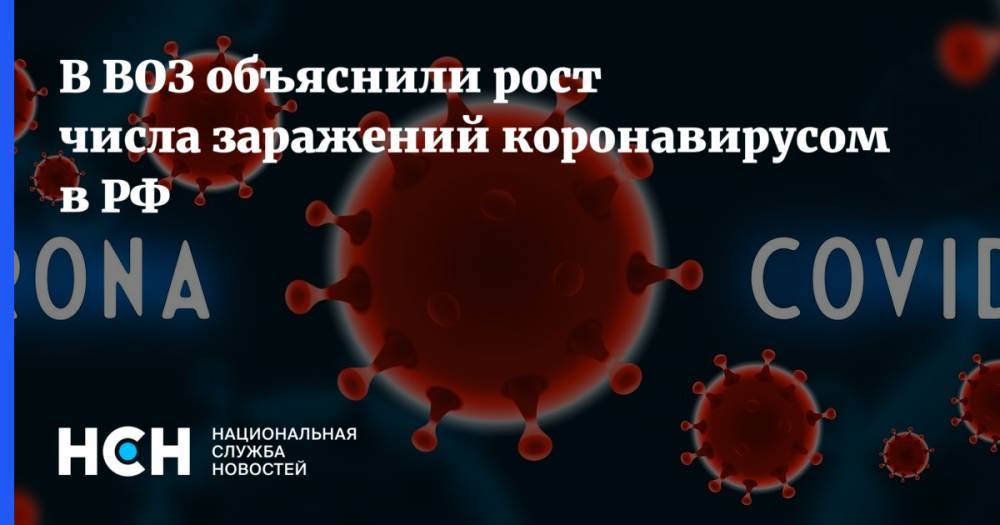 Майкл Райан - В ВОЗ объяснили рост числа заражений коронавирусом в РФ - nsn.fm - Россия