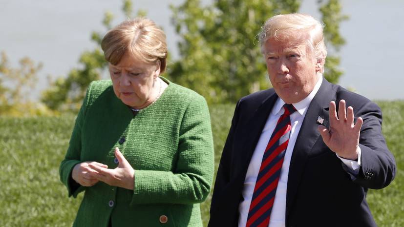 Дональд Трамп - Ангела Меркель - Дир Джадд - Трамп провёл переговоры с Меркель - russian.rt.com - Сша - Германия