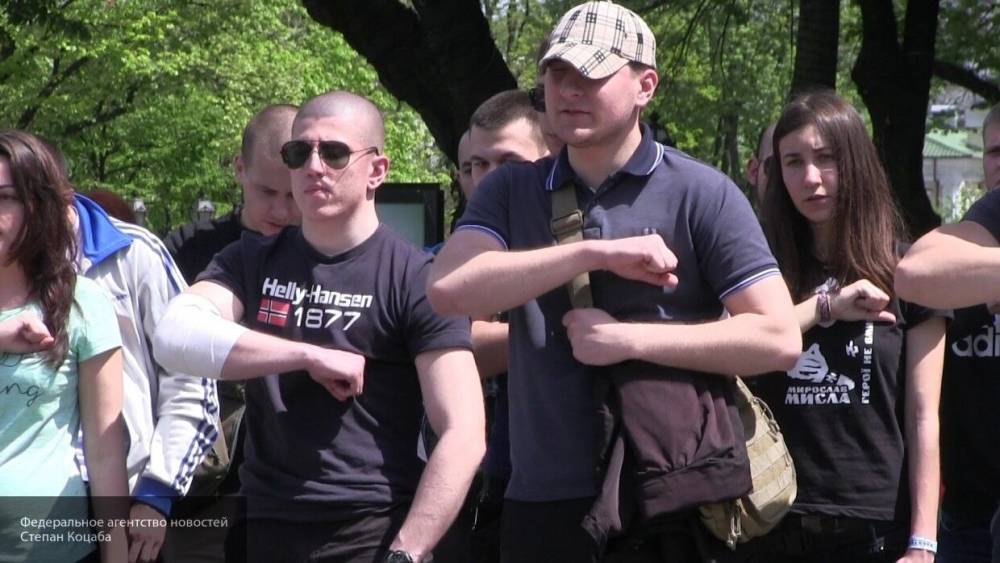Украинские радикалы устроили в Одессе "парад нацистов" на фоне празднования Дня Победы - politexpert.net - Украина - Одесса