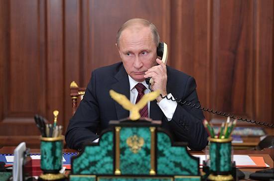 Владимир Путин - Дональд Трамп - Путин провёл телефонный разговор с Трампом - pnp.ru - Россия - Сша