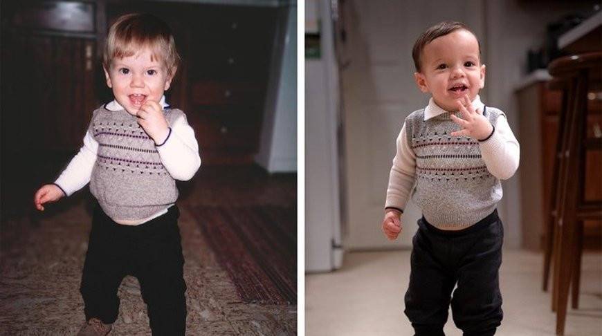 Отцы устроили в Reddit флешмоб, сравнив на фото себя и сыновей в одном возрасте - belta.by