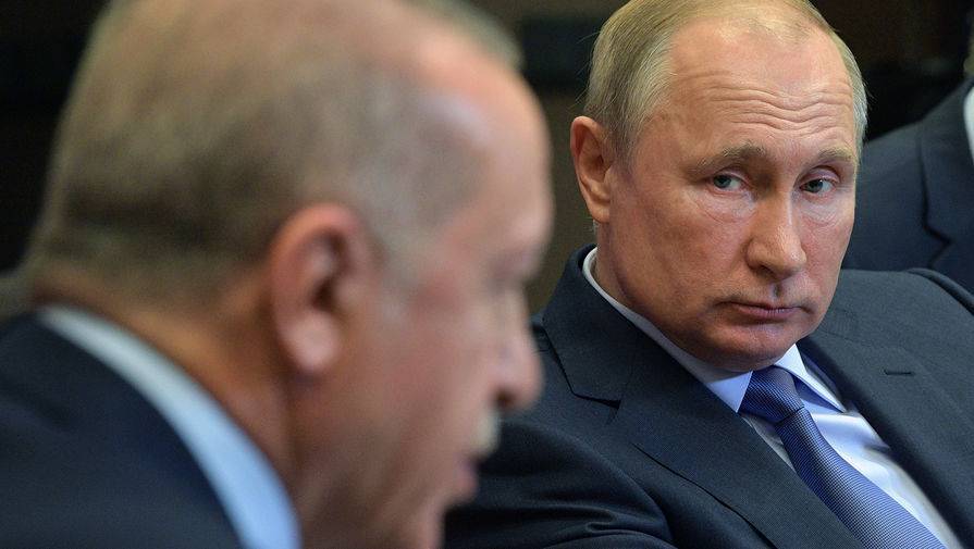 Владимир Путин - Тайип Эрдоган - Эрдоган и Путин обсудили ситуацию в Ливии и Сирии по телефону - gazeta.ru - Россия - Турция - Сирия - Ливия