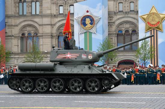 Владимир Путин - Сергей Шойгу - В день Парада по Красной площади пройдут около 30 танков Т-34 - pnp.ru - Россия