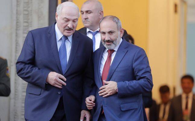 Лукашенко и Пашинян запланировали в ближайшее время личную встречу - eadaily.com - Белоруссия - Армения