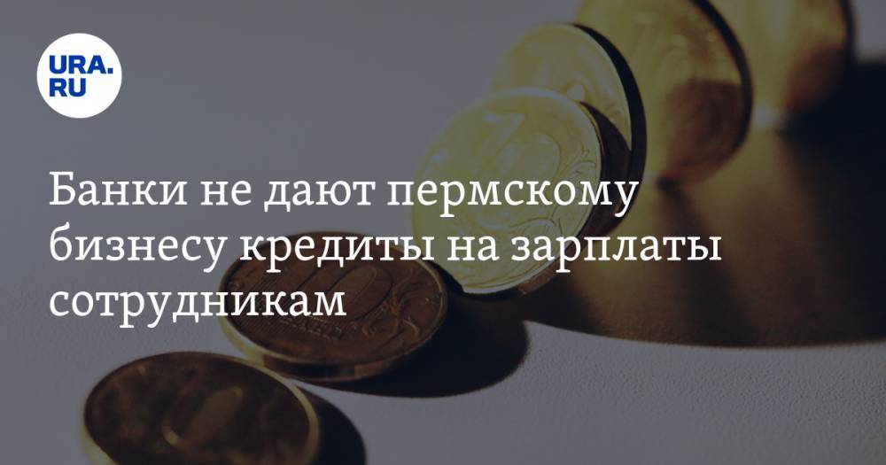 Банки не дают пермскому бизнесу кредиты на зарплаты сотрудникам - ura.news - Пермский край