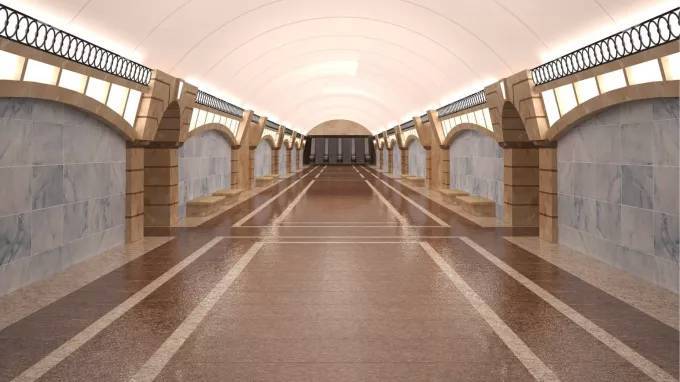 В "Метрострое" показали фото строительства станции "Горный институт" - piter.tv - Санкт-Петербург