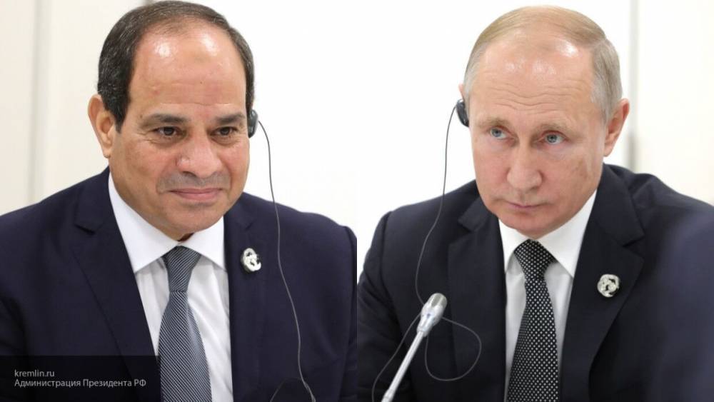 Путин обсудил ситуацию в Ливии с президентом Египта - inforeactor.ru - Россия - Египет - Ливия
