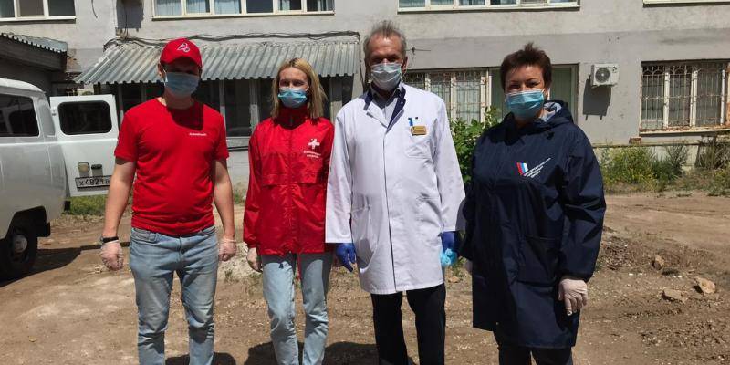 Волонтеры "Молодежки ОНФ" оборудовали госпиталь для пациентов с коронавирусом - ruposters.ru - Россия - Липецк