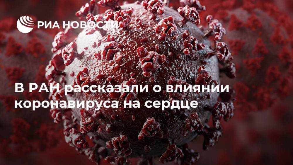 Юрий Беленков - В РАН рассказали о влиянии коронавируса на сердце - ria.ru - Россия - Москва