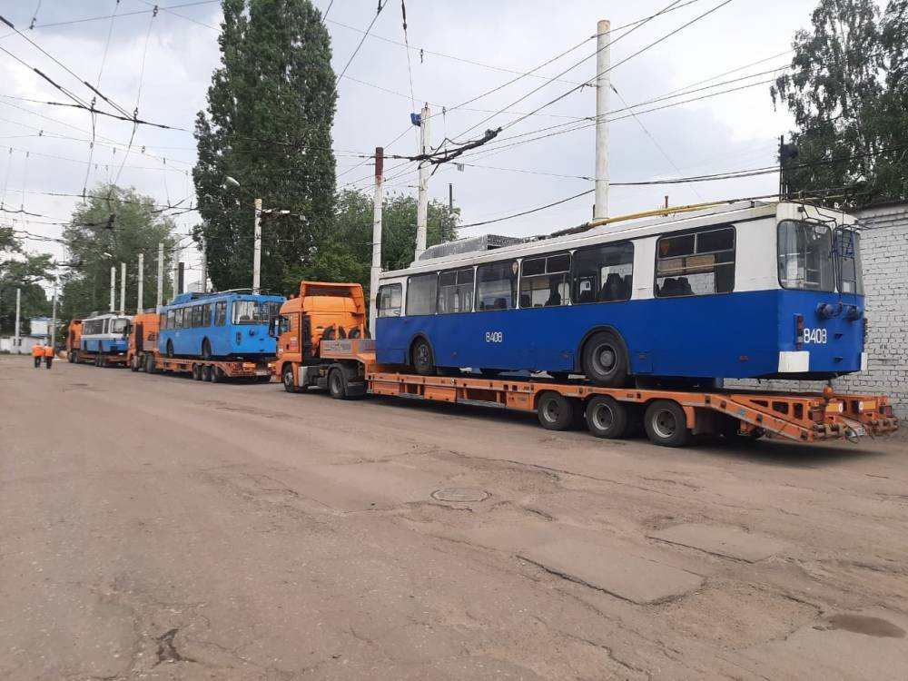 Три московских троллейбуса доставили в Воронеж - moe-online.ru - Воронеж