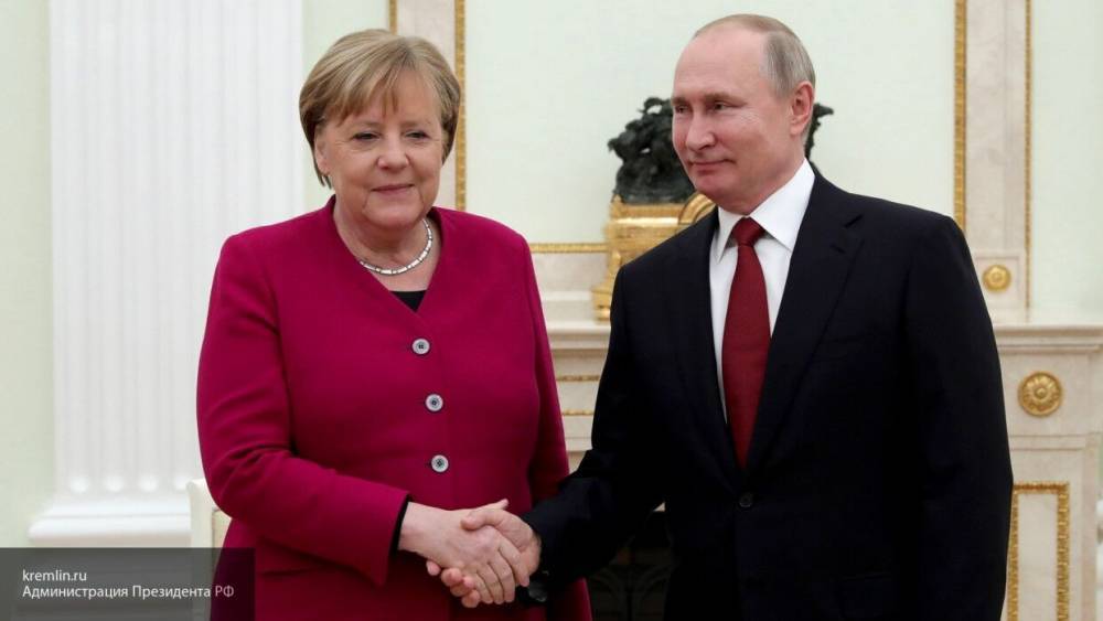 Владимир Путин - Путин провел переговоры с Меркель о важности прямого диалога в Донбассе - inforeactor.ru - Россия - Сирия - Германия - Ливия