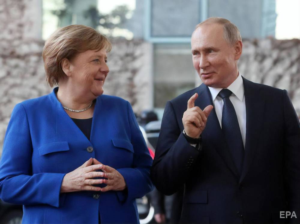 Владимир Путин - Ангела Меркель - Меркель и Путин обсудили "активизацию переговорного процесса" по Донбассу - gordonua.com - Россия - Украина - Сирия - Германия