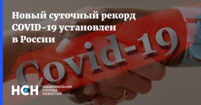 Новый суточный рекорд COVID-19 установлен в России - nsn.fm - Россия