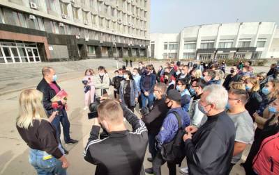 Александр Лысенко - В Сумах предприниматели протестовали против усиления карантина - rbc.ua