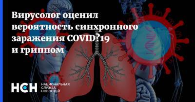 Анатолий Альтштейн - Вирусолог оценил вероятность синхронного заражения COVID‑19 и гриппом - nsn.fm