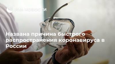 Борис Менделевич - Названа причина быстрого распространения коронавируса в России - ria.ru - Россия - Москва - Сша - Индия - Бразилия