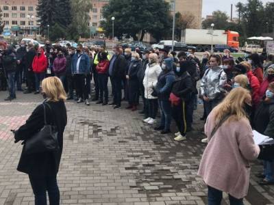 Жители Смелы протестовали против введения "красной" зоны карантина - gordonua.com - Черкасская обл.