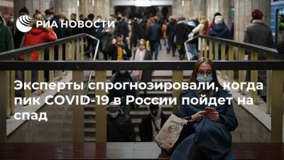 Эксперты спрогнозировали, когда пик COVID-19 в России пойдет на спад - ria.ru - Россия - Москва