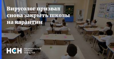 Анатолий Альтштейн - Вирусолог призвал снова закрыть школы на карантин - nsn.fm
