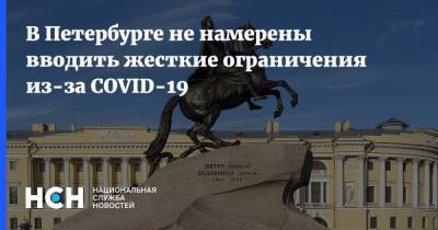 В Петербурге не намерены вводить жесткие ограничения из-за COVID-19 - nsn.fm - Санкт-Петербург